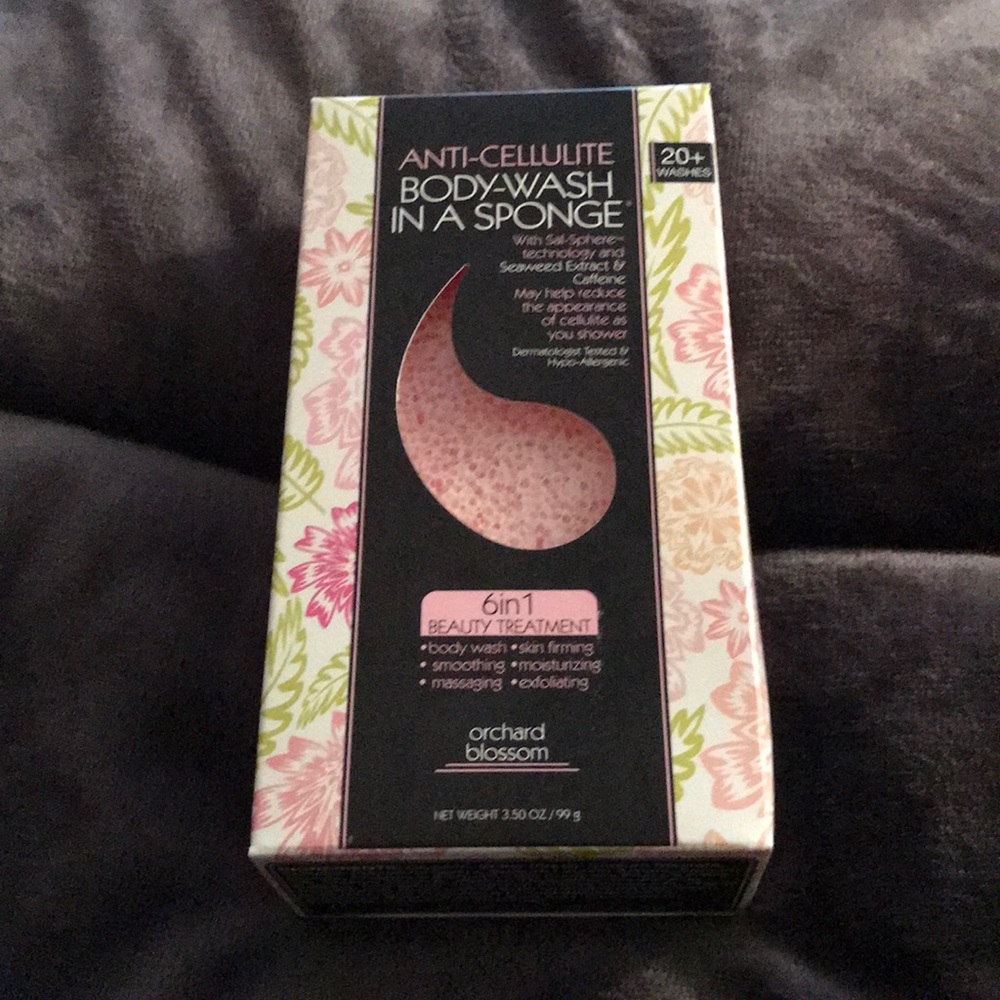 Anti-Cellulite Body Wash in a Sponge